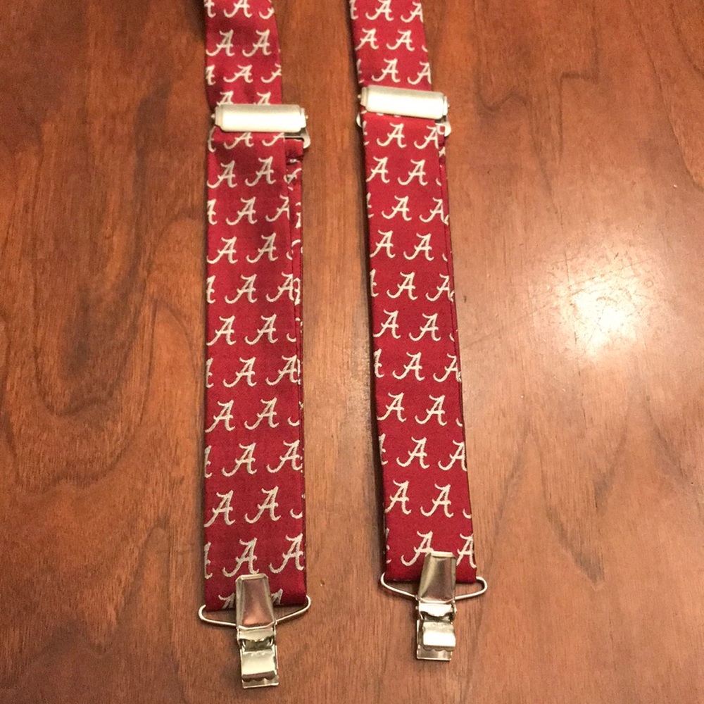 University of Alabama Suspenders